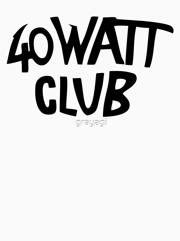 n23tees 40 Watt Club (Tank Girl) Long Sleeve T-Shirt