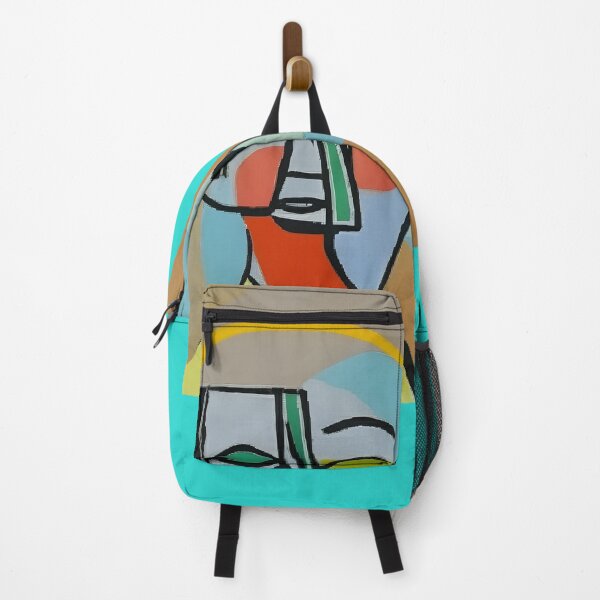 Item preview, Abstract mid century style contemporary portrait designed and sold by mahercara.