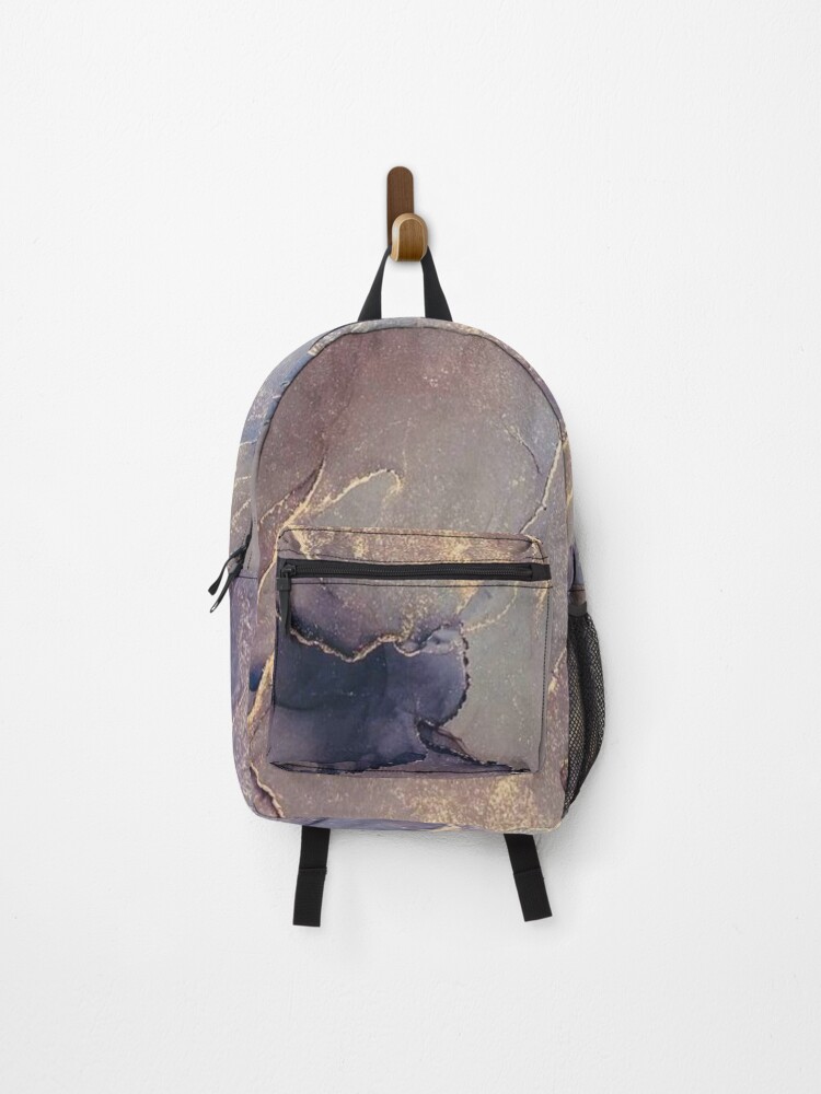 Thumbnail 1 of 3, Backpack, Marble pattern designed and sold by Guiltygraphics.