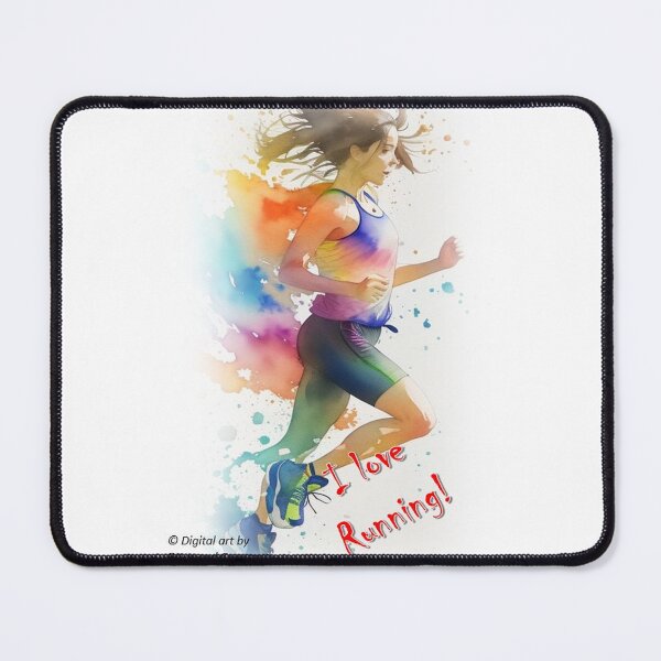 Item preview, I love running designed and sold by ElderWisdom.