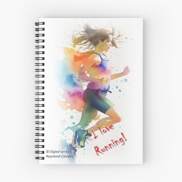 Item preview, I love running designed and sold by ElderWisdom.