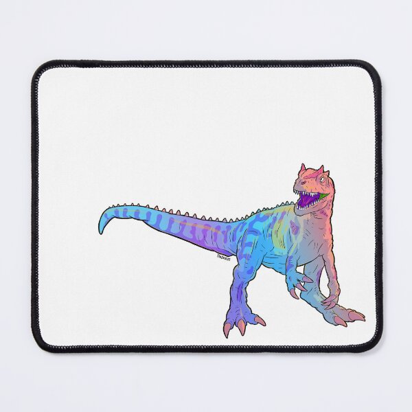 Item preview, Pastel Rainbow Allosaurus Dinosaur designed and sold by Andre Gascoigne.