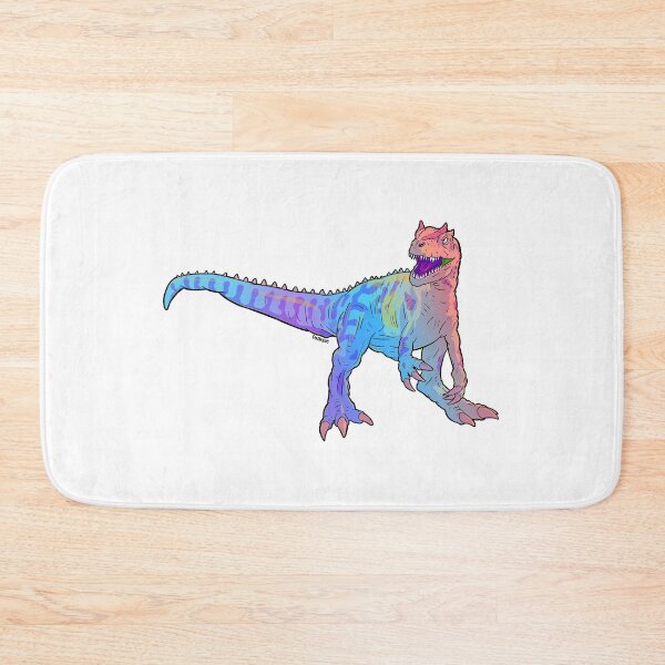 Item preview, Pastel Rainbow Allosaurus Dinosaur designed and sold by Andre Gascoigne.