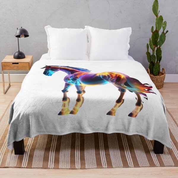 Item preview, Colourful Horse - Glowing designed and sold by GloriousArtSKD.