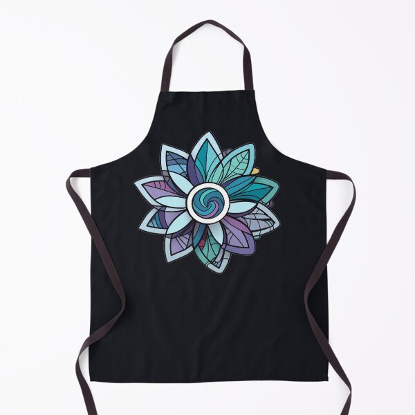 Item preview, Cool Tones Mosaic Flower designed and sold by MuseMavenDesign.