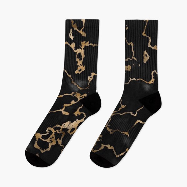 Item preview, Black and gold pattern  designed and sold by Guiltygraphics.