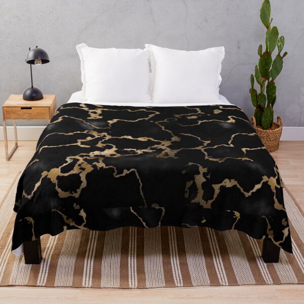 Item preview, Black and gold pattern designed and sold by Guiltygraphics.