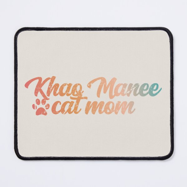 Item preview, Khao manee cat mom gradient designed and sold by ArlacV.