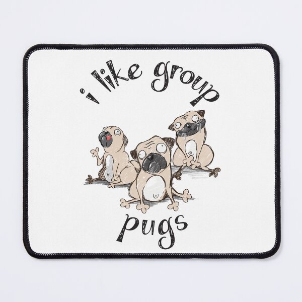 Item preview, I Like Group Pugs designed and sold by Epic Splash Graphics.