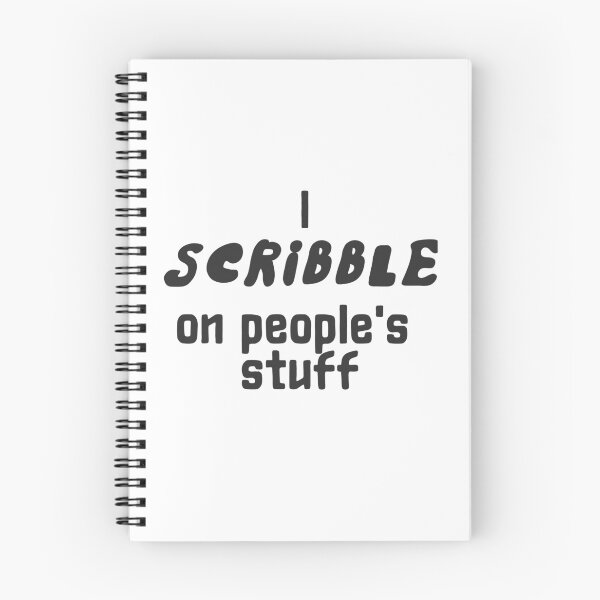 Item preview, I scribble on people's stuff sticker no background version by DozyJov designed and sold by DozyJov.