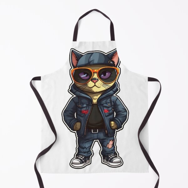 Item preview, Cat with cool glasses in hip hop style designed and sold by worldshopcolor.