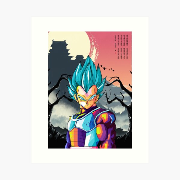 Vegeta Ssj2 Poster by IlanArt