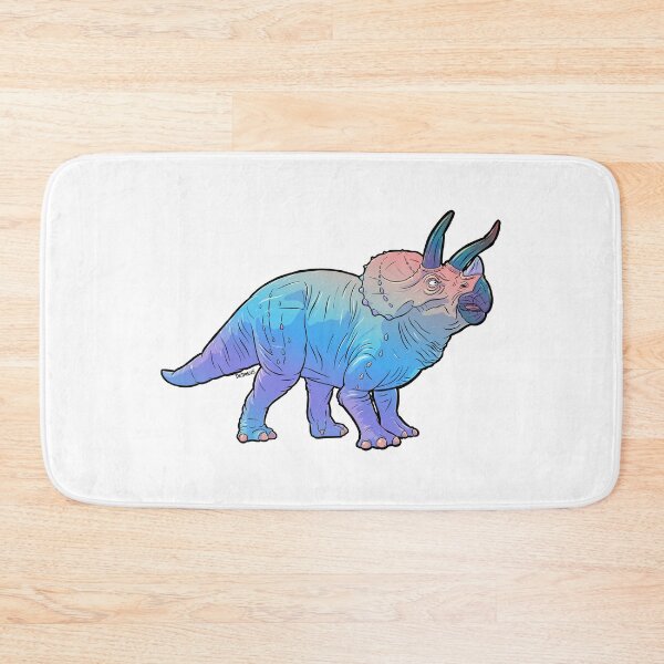 Item preview, Rainbow pastel Triceratops designed and sold by Andre Gascoigne.