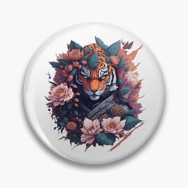 Item preview, The tiger wears iron armor. designed and sold by 397HOUSE Your happy time.