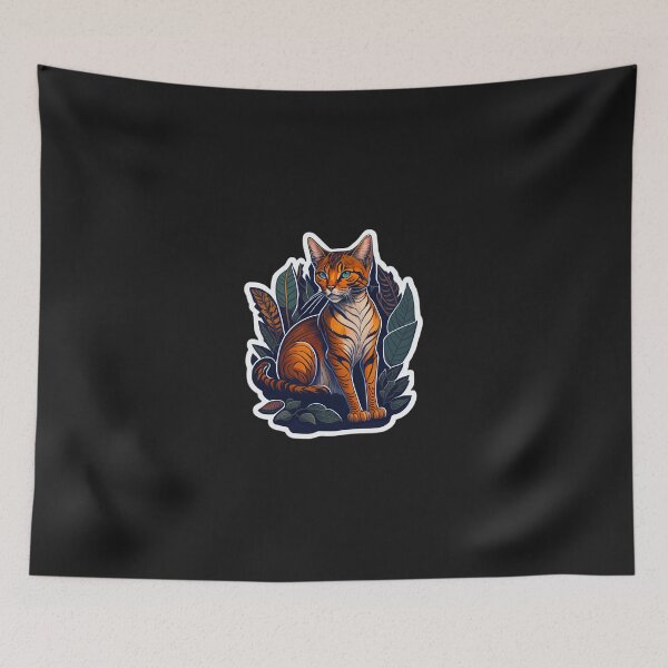 Item preview, Abyssinian (Sticker and Print Out) designed and sold by Sir Elgin Ortiz.