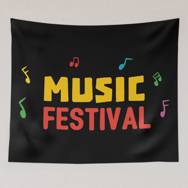 Item preview, Music Festival Text Design  designed and sold by Harsh  Katariya.