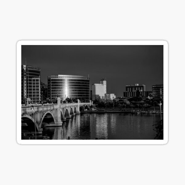 Item preview, Good Night Tempe BW designed and sold by Elisabeth Lucas.
