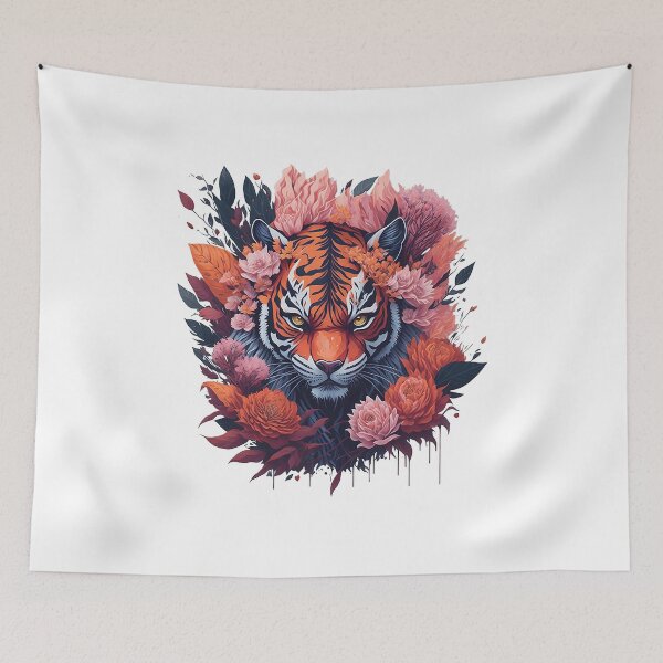 Item preview, The face of the tiger designed and sold by 397HOUSE Your happy time.