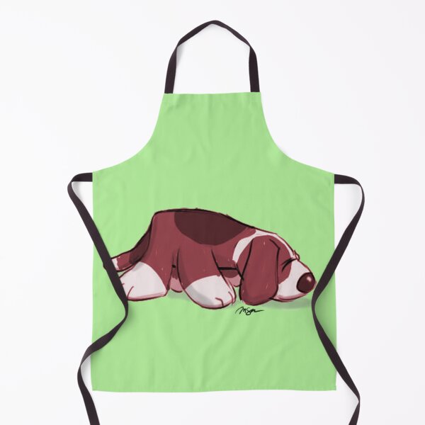 Item preview, Cartoon - Cute Bassett Hound Named Sniffer designed and sold by AnsonsArtZoo.