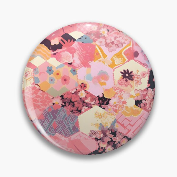 Artikelvorschau, Blossom Dots: Pink Polka Dot Floral entworfen und verkauft von Cosmic-Canvases.