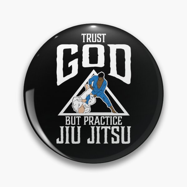Item preview, Trust God But Practice Jiu Jitsu designed and sold by Betsytiptoe.