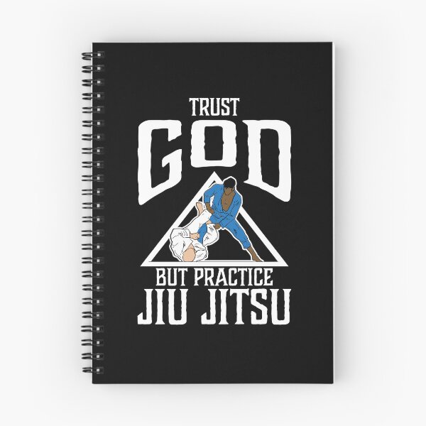 Item preview, Trust God But Practice Jiu Jitsu designed and sold by Betsytiptoe.