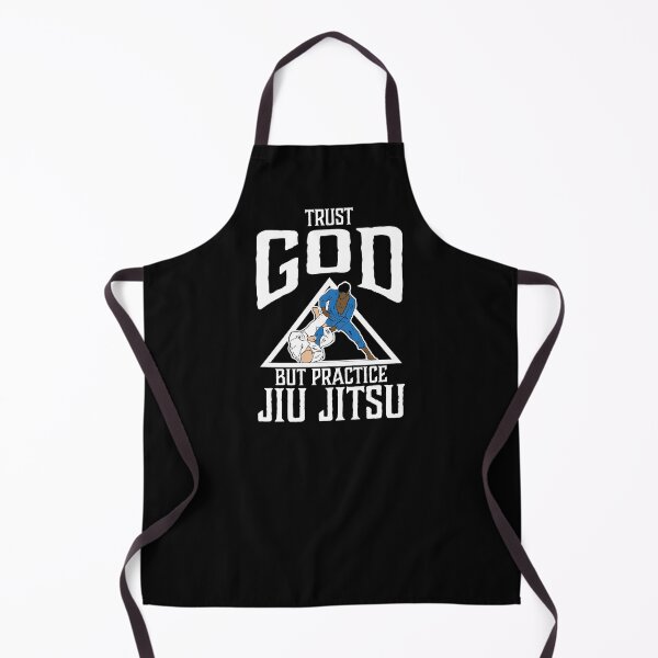 Item preview, Trust God But Practice Jiu Jitsu designed and sold by Betsytiptoe.