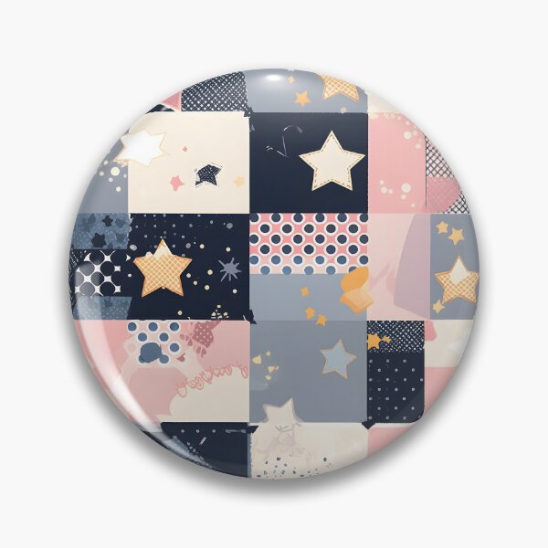 Artikelvorschau, Stellar Dreams: Pink, Blue and White Stars entworfen und verkauft von Cosmic-Canvases.
