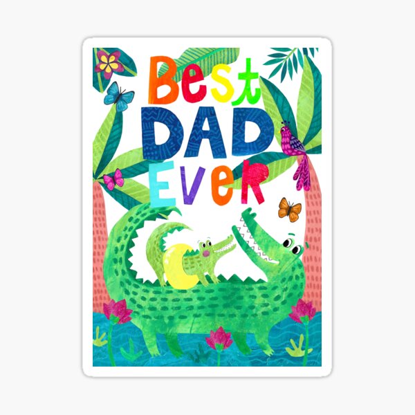 Item preview, Best Dad Ever designed and sold by RaggedyMoth.