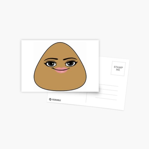 Pou Roblox Face Pin for Sale by Kirboos