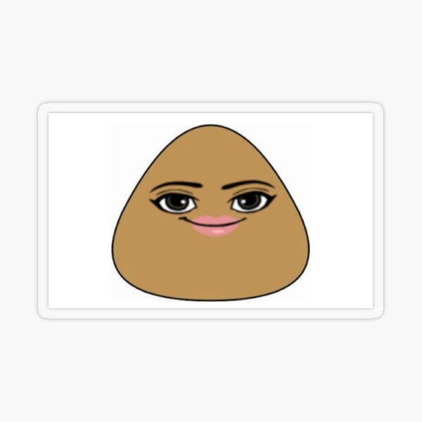 Pou Meme Sticker for Sale by tttatia