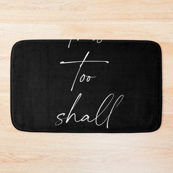 Item preview, This too shall pass - Abraham Lincoln Quote - Literature - Typography Print - Black designed and sold by Studio Grafiikka.