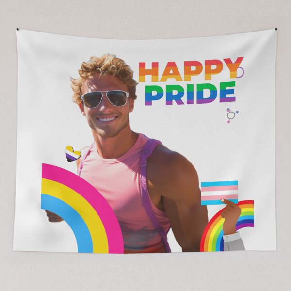 Item preview, Happy Pride 0009 designed and sold by ajsloan.