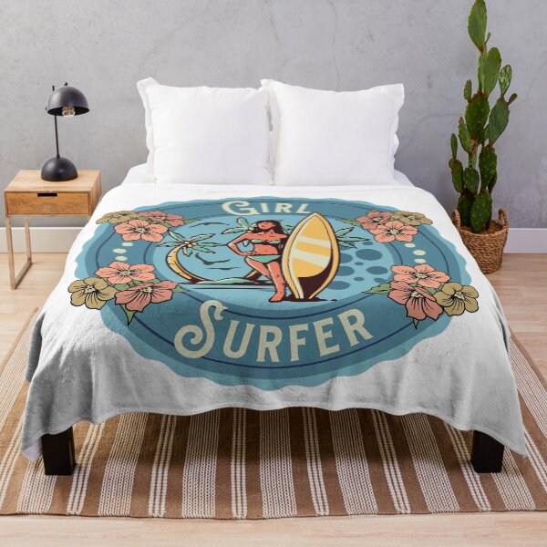 Aperçu de l'œuvre Fille surfeuse créée et vendue par CyberWindow.
