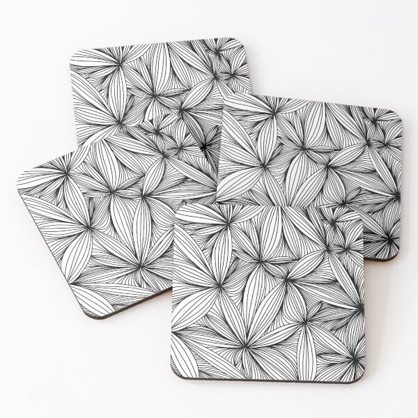 Item preview, Leaves (greyscale)  designed and sold by FullCircles.