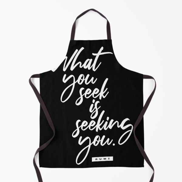 Item preview, What You Seek Is Seeking You - Rumi Quote - Literature - Typography Print 2 - Black designed and sold by Studio Grafiikka.
