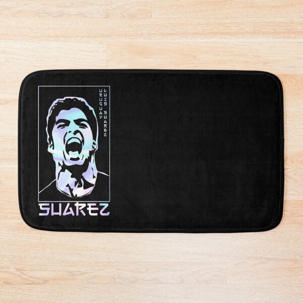 Item preview, Luis Suarez holographic Style Portrait art illustration designed and sold by 442workshop.