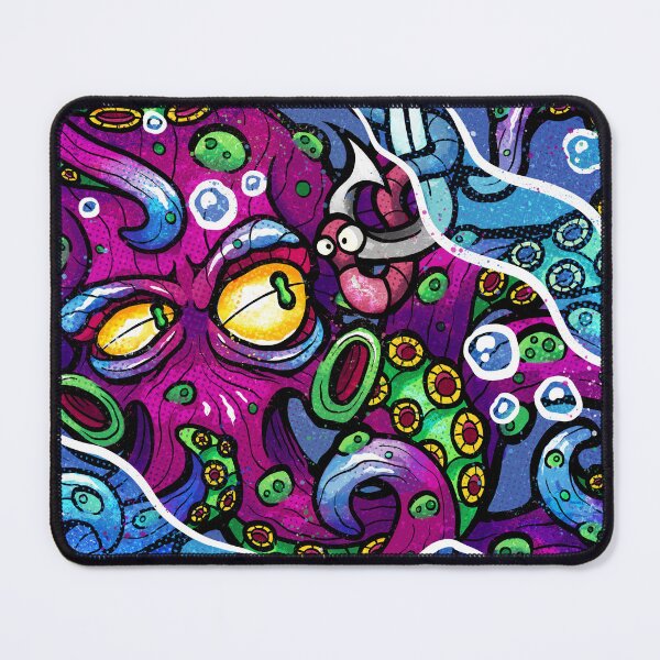 Item preview, Cute Lil Kraken and Worm designed and sold by Syren615.