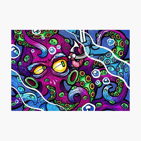 Aperçu de l'œuvre Mignon Lil Kraken et Worm créée et vendue par Syren615.