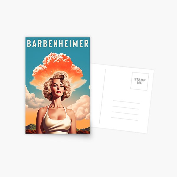 ORIGINAL BARBENHEIMER 2023 Postcard