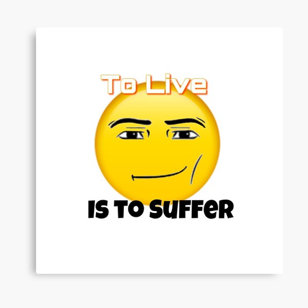 Roblox Face Smiley Avatar Funny Poster for Sale by soebekhi