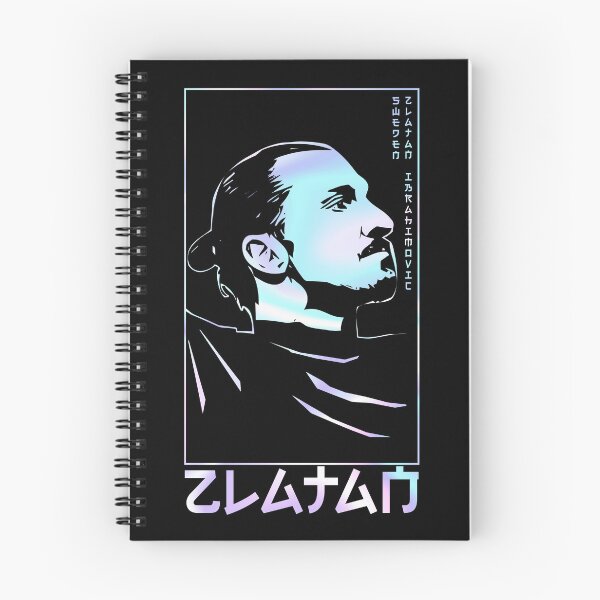 Item preview, Zlatan Ibrahimovic holographic Style Portrait art illustration designed and sold by 442workshop.