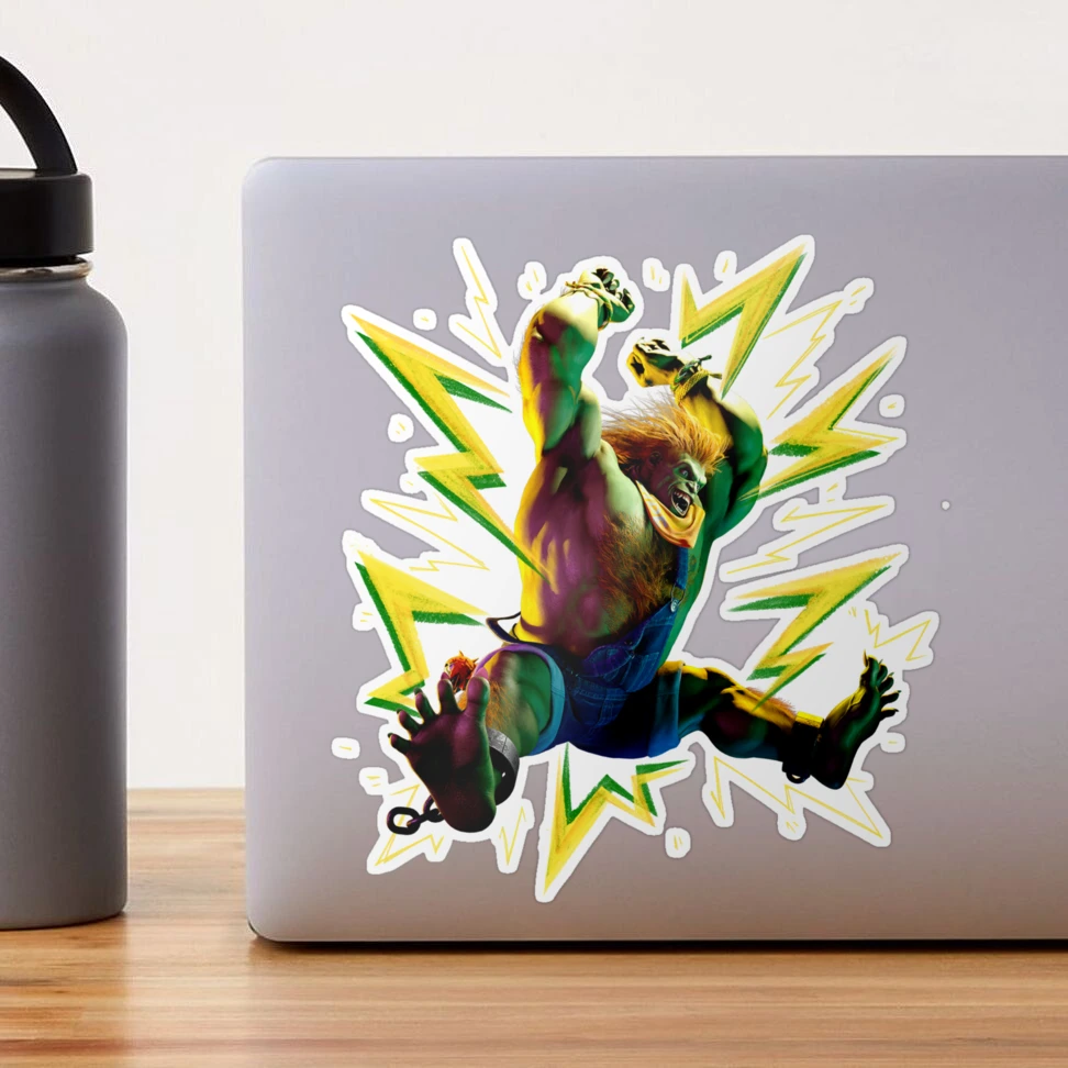 Street Fighter 6 Blanka Sticker for Sale by Stylish-Geek