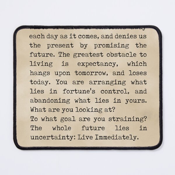 Item preview, The greatest obstacle - Seneca Poem - Literature - Typewriter Print - Vintage designed and sold by Studio Grafiikka.