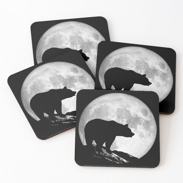 Item preview, Bear in the moonlight designed and sold by FieldScent.