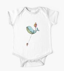 Whale Balloon One Piece - Short Sleeve