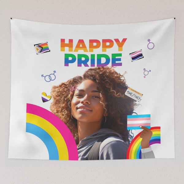 Item preview, Happy Pride 0013 designed and sold by ajsloan.