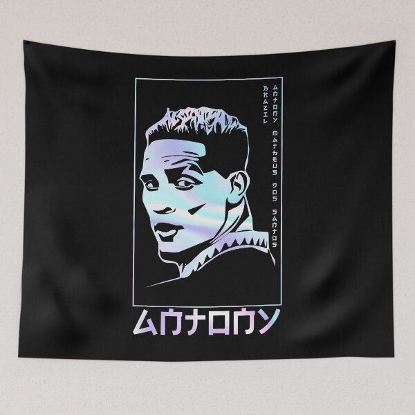 Item preview, Antony holographic Style Portrait art illustration designed and sold by 442workshop.