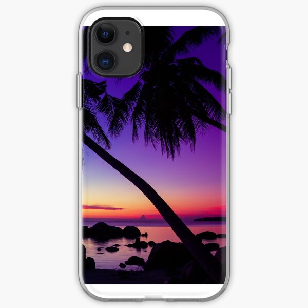 Fantasy sunset landscape Thailand iPhone Soft Case