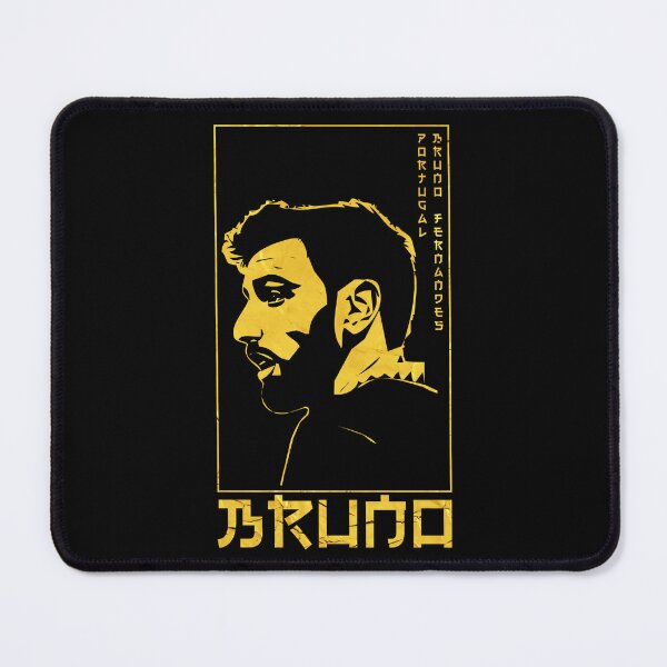 Item preview, Bruno Fernandes Golden Style Portrait art illustration designed and sold by 442workshop.